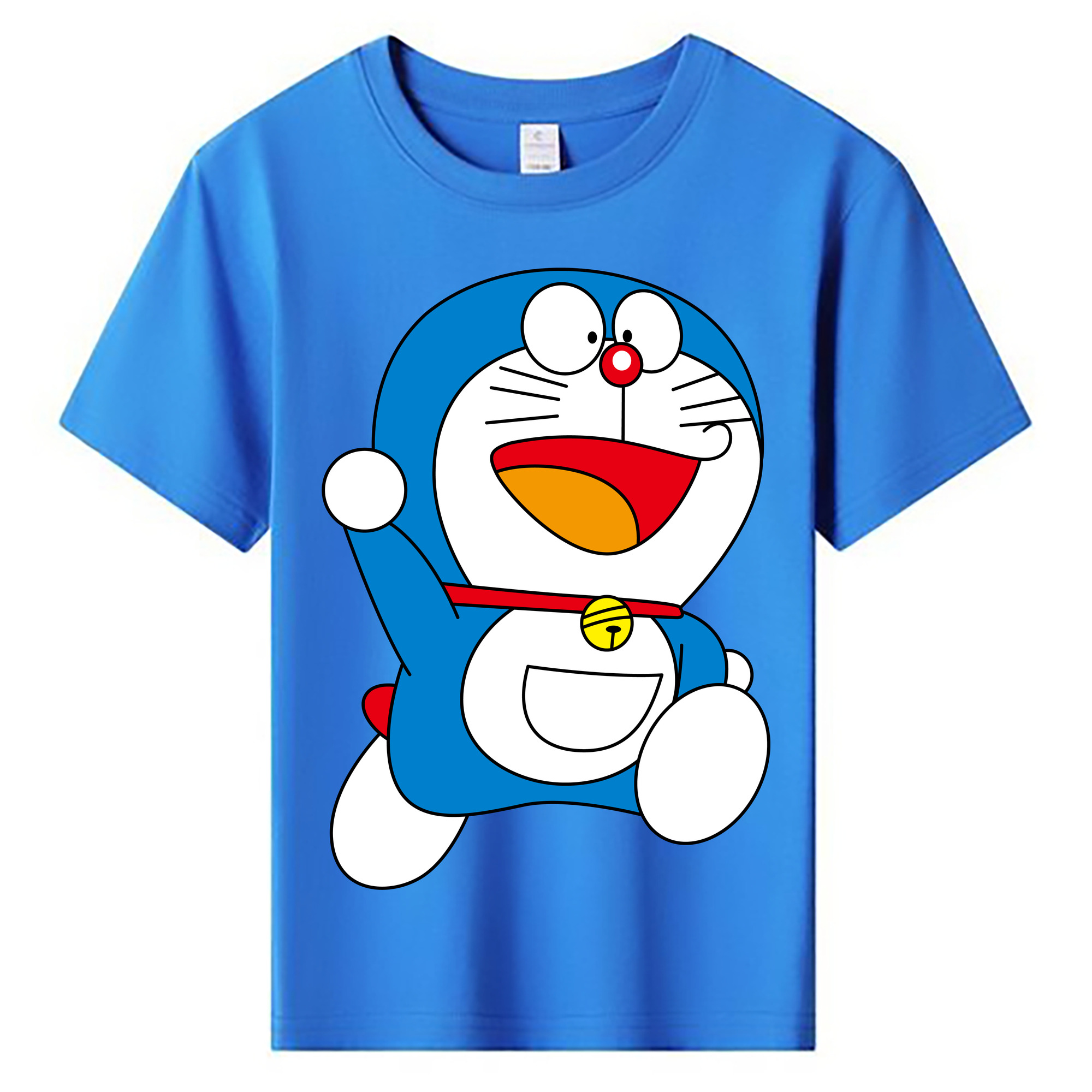（画像用） ドラえもん Doraemon 綿100％キッズTシャツ（フロントプリント）